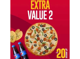 Pizza Nation Extra Value Deal 2 For Rs.1149/-